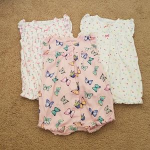 Set of 3 rompers